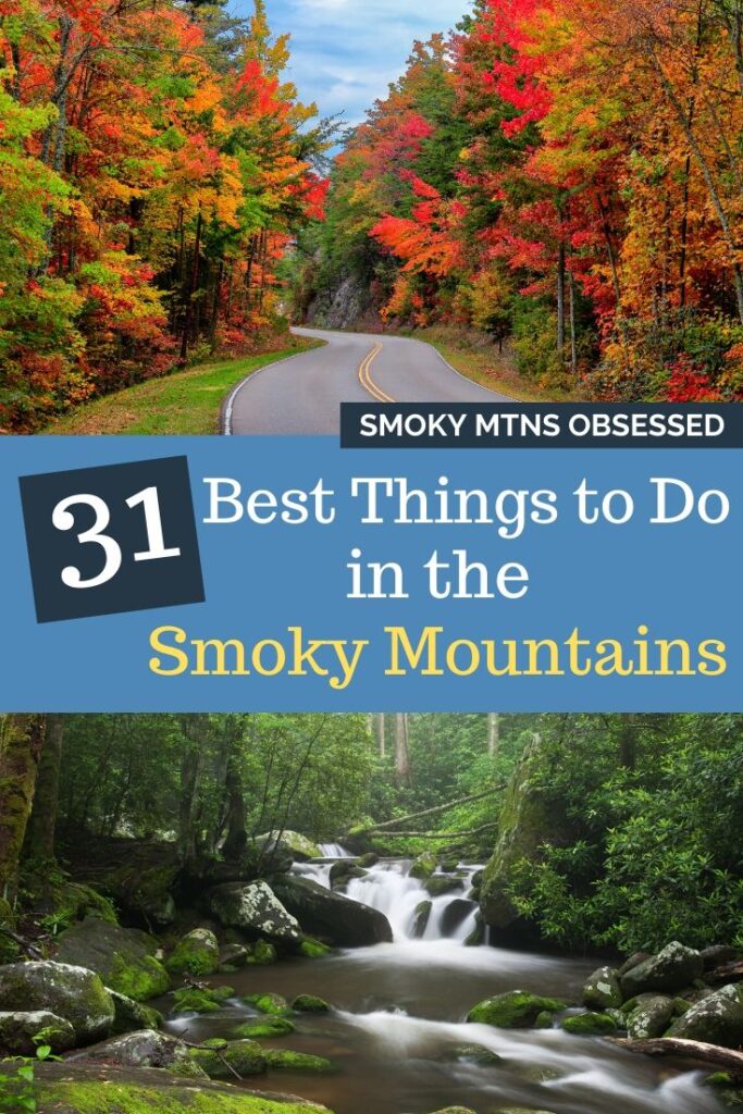 Are you feeling overwhelmed by the number of attractions in the Smokies? Here are the 31 best things to do in the Smoky Mountains - both in an out of the park.
Things to do in Gatlinburg / Things to do in Pigeon Forge / Things to do in Great Smoky Mountains National Park / Things to do Cherokee / activities in the Smokies / things to do in the Smokies